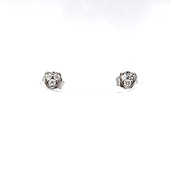 Topos corazón con diamantes